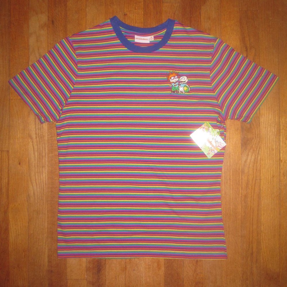 Rugrats Rainbow Striped T Shirt